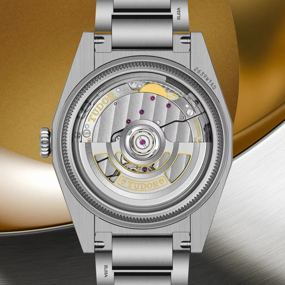 Tudor Monarch 39mm Steel Case Watch Champagne detail 3