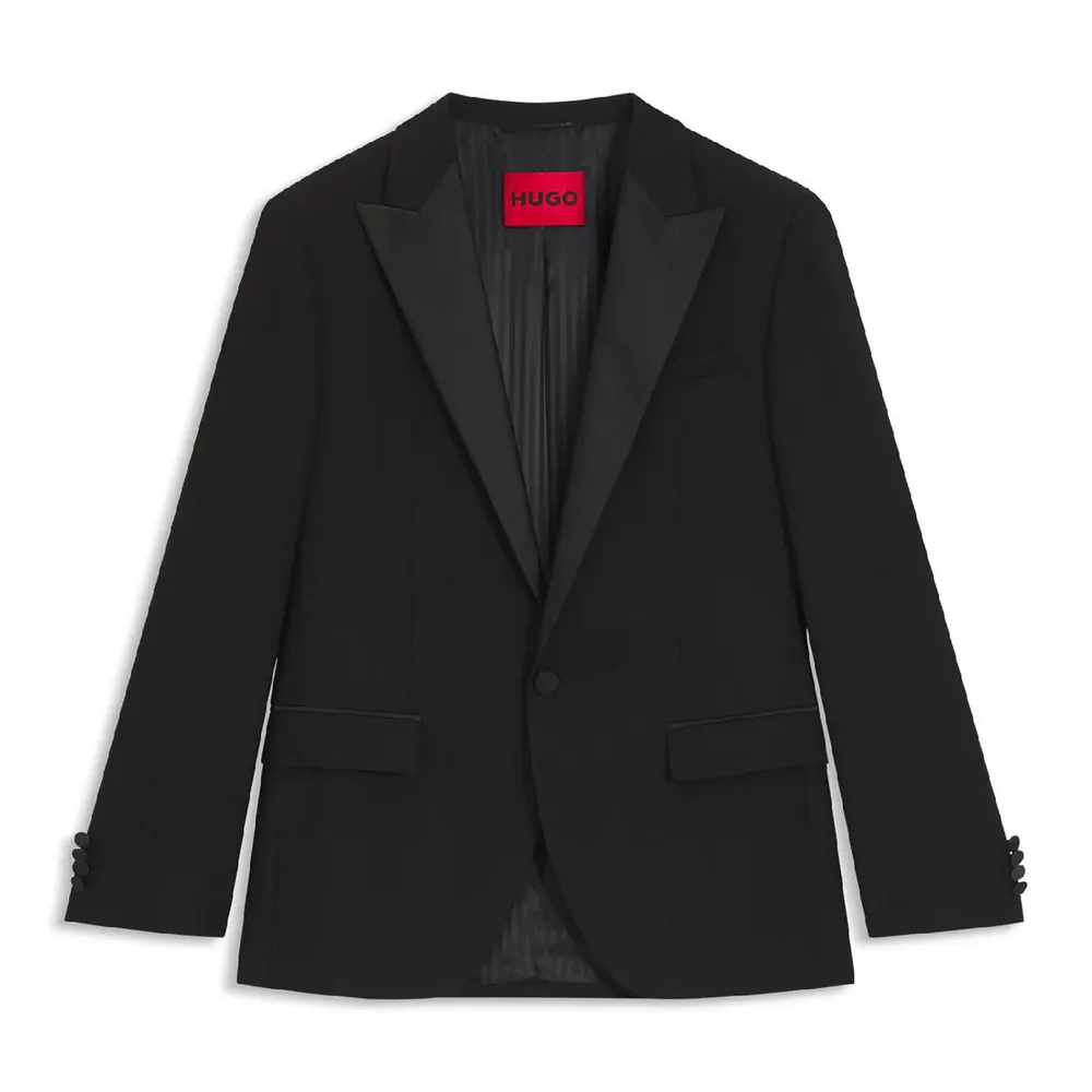 Hugo Men's Wool Suit Trousers