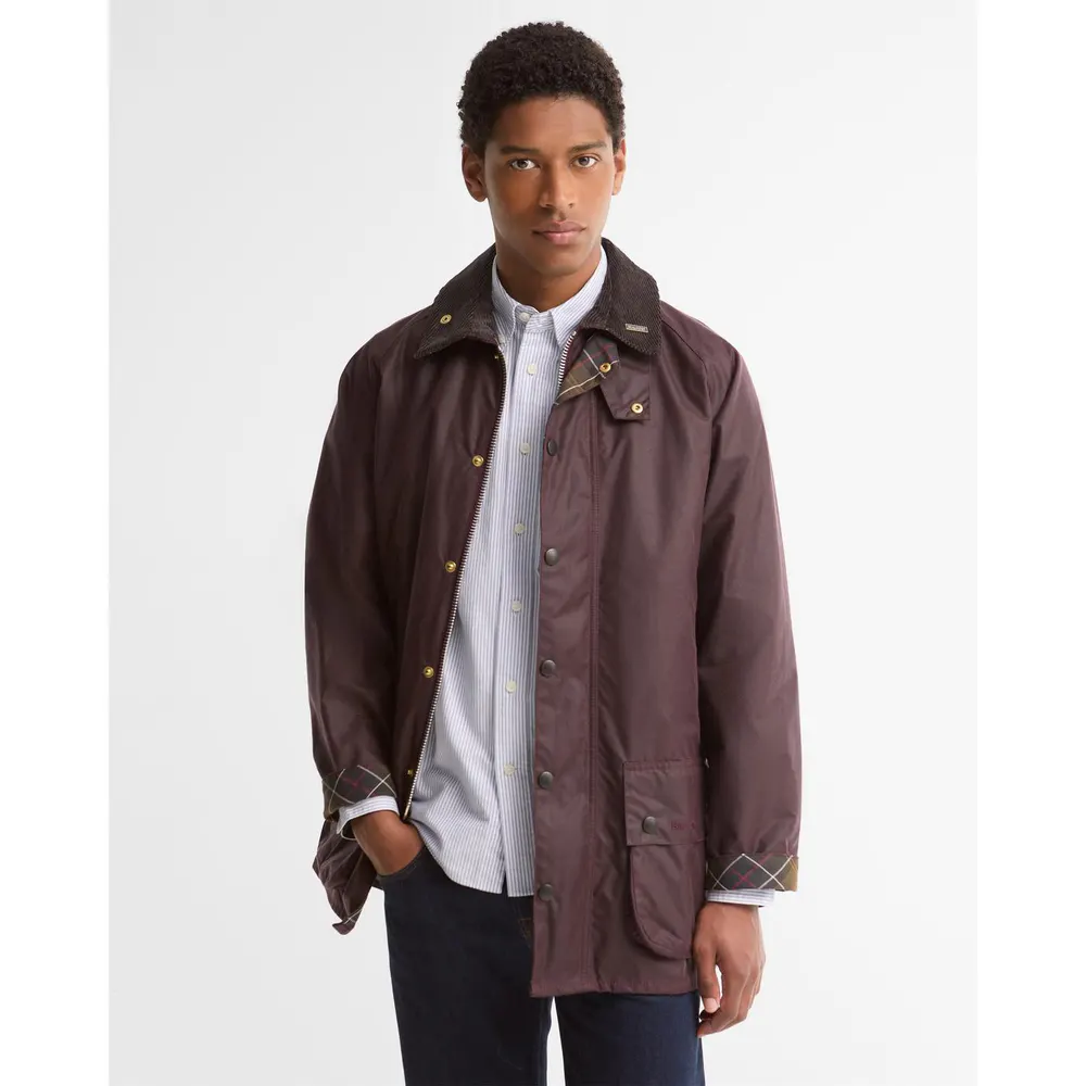 Barbour Men's Icons Beaufort Wax Jacket detail 3