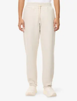 MKI MIYUKI-ZOKU Superweight Cuffed Cotton-Jersey Jogging Bottoms detail 3