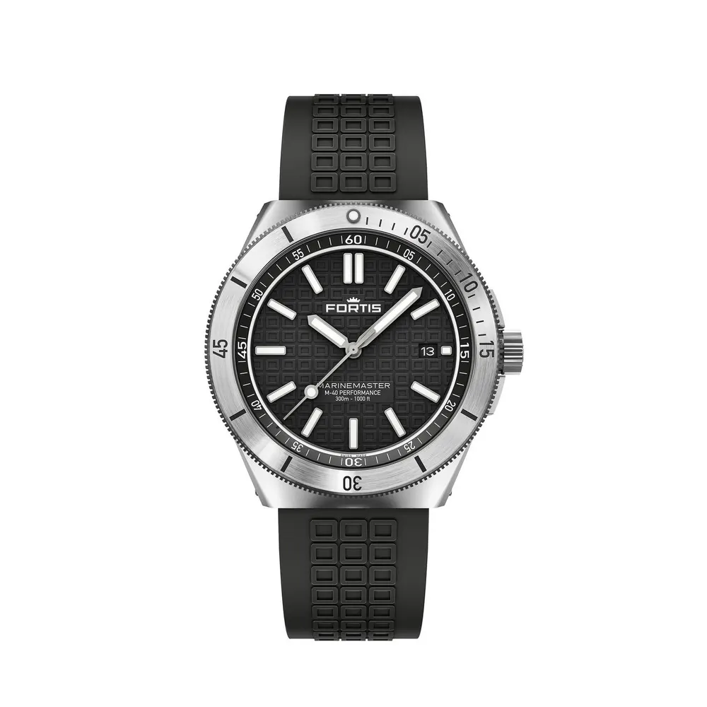 Fortis Men's Marinemaster Automatic Stainless Steel 300M Water Resistant Auto Analogue Watch