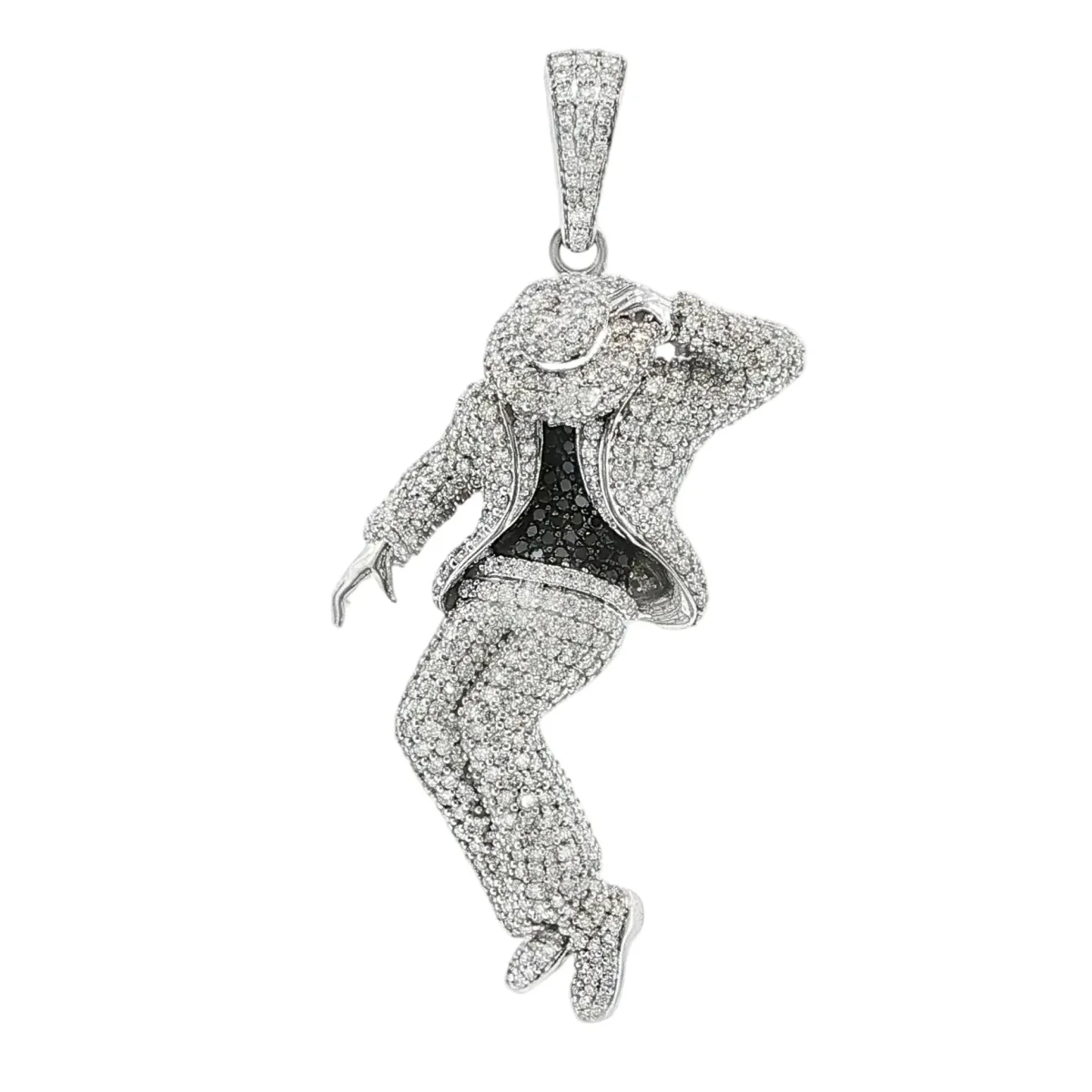 DANNY - For Him CUSTOM 14K Diamond Moonwalk Pendant 71438 in Rose Gold – Pendant