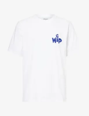 CARHARTT WIP Cutout Graphic-Print Cotton T-Shirt