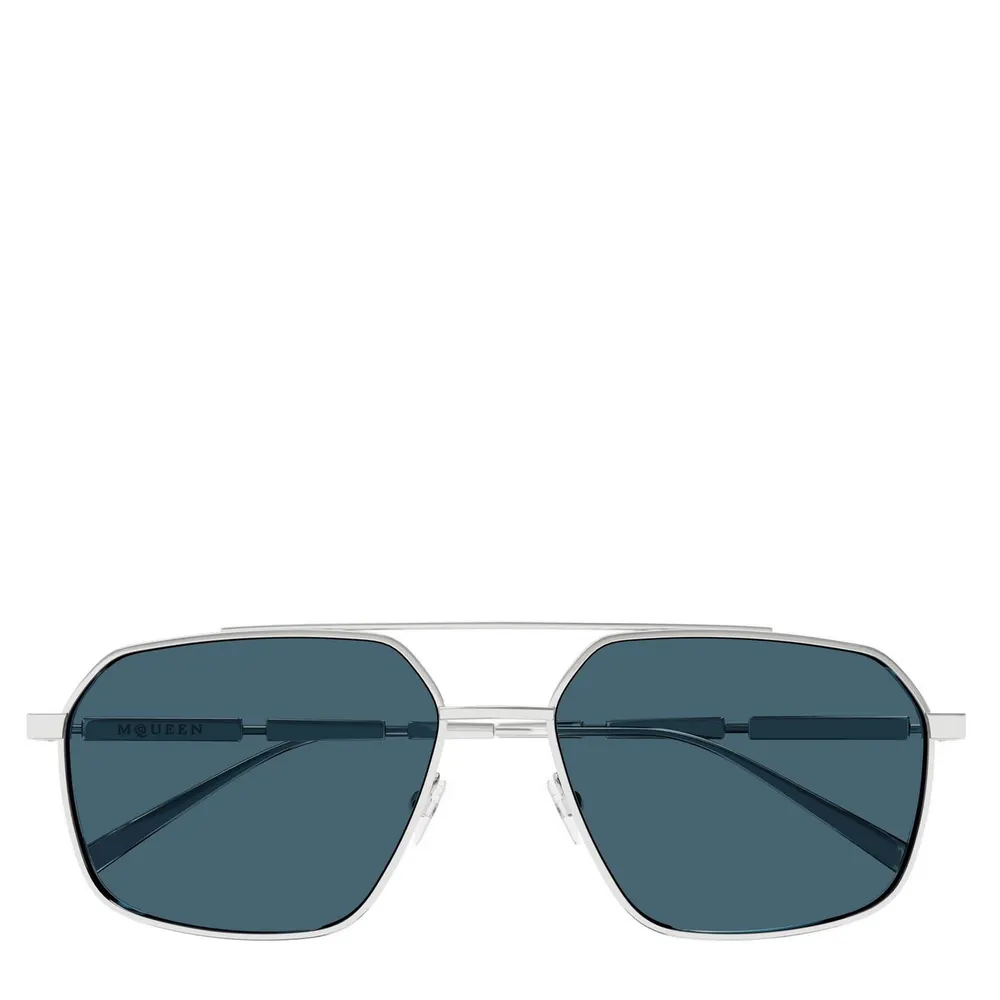 Alexander McQueen McQueen AM0477S Men’s Aviator Sunglasses detail 2