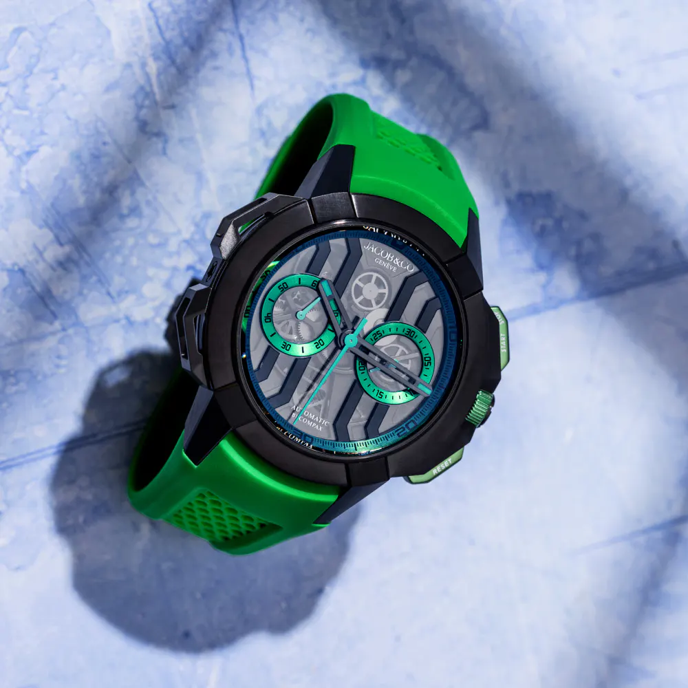 Jacob & Co Epic X Chrono Black in Grey, additional product view 3