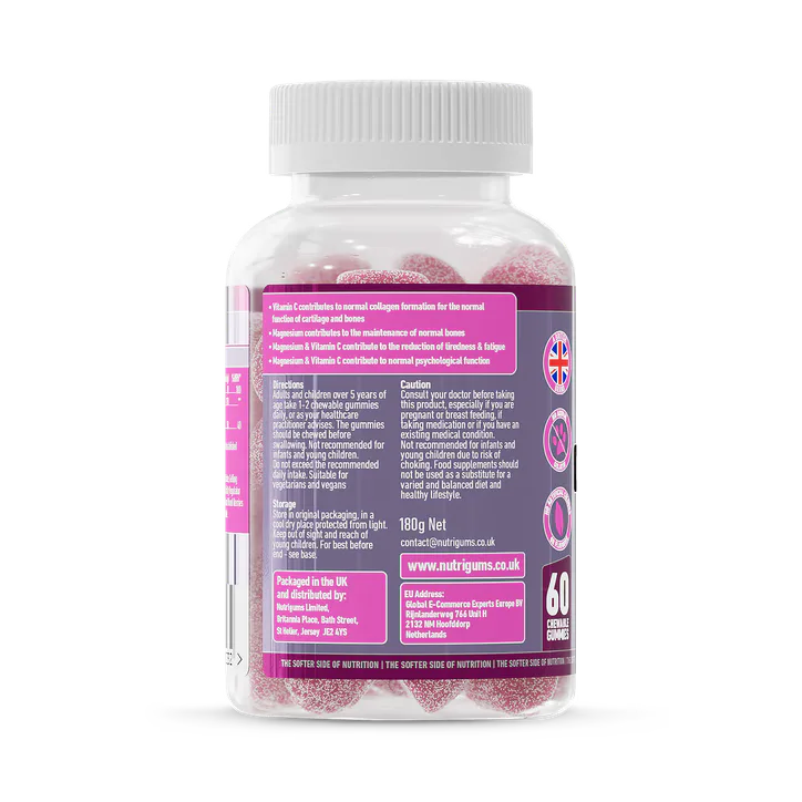 Nutrigums MAGNESIUM CITRATE 60 GUMMIES, additional product view 2