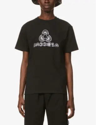 BADDEST SKATE SHOP Branded graphic-print cotton-jersey T-shirt detail 3