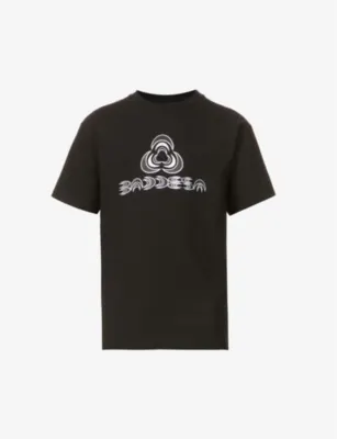 BADDEST SKATE SHOP Branded graphic-print cotton-jersey T-shirt
