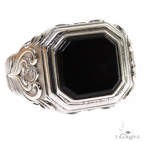 RINA - For Him CUSTOM Legacy Estate Black Onyx Ring 68734 in 10 – Ring