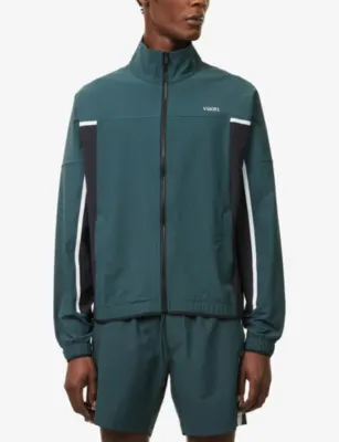 VUORI Crosscourt Panelled Woven Jacket detail 3
