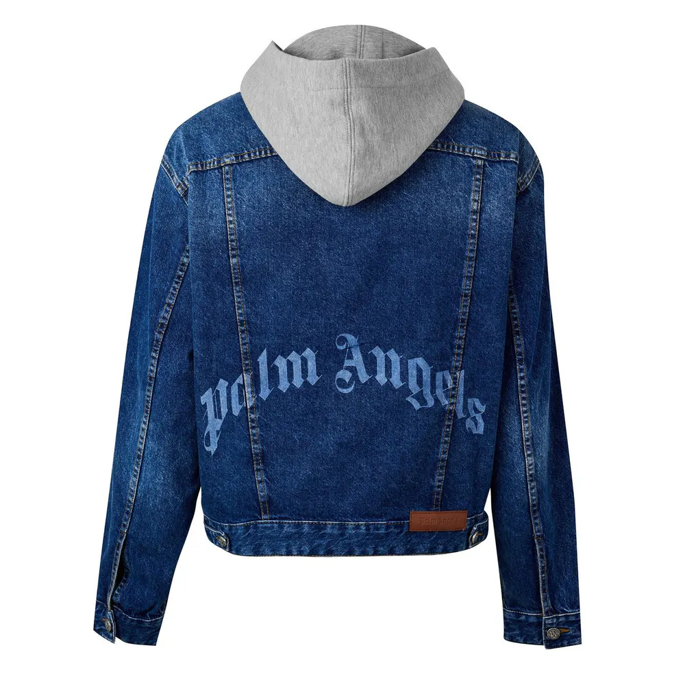 Palm Angels Men's Denim Jacket detail 2