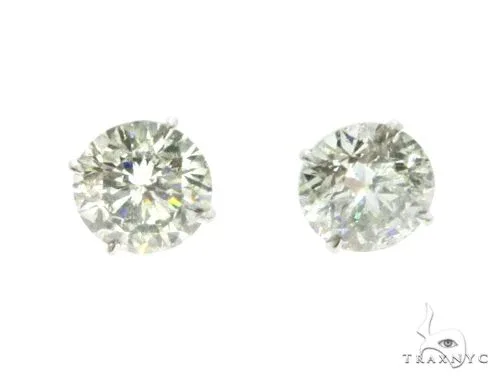 AHMED - MOON JEWELRY 18K White Gold XL Diamond Earrings 63759 in White – Earrings