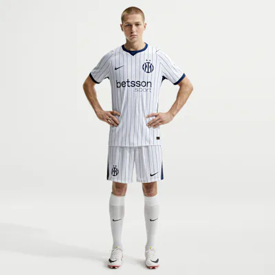 Nike Inter Milan 2026/27 Stadium Away Men's Nike Dri-FIT Football Replica Shorts - White/Blue Void/Blue Void