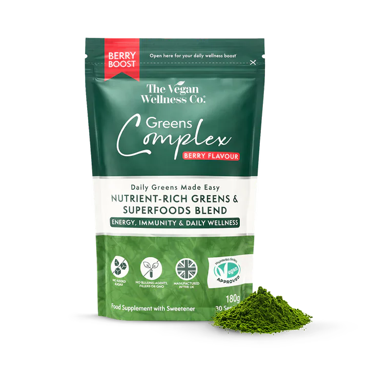 The Vegan Wellness Co. Greens Complex Berry Boost 180G