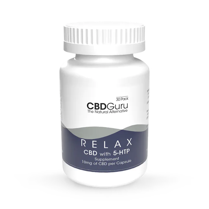 CBD GURU Relax Capsules - 10mg - 30 pack