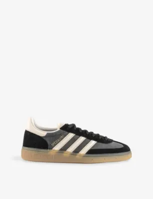 ADIDAS Handball Spezial Suede Trainers - EUR 42 / 8 UK MEN in CARBON OFFWHITE BLAC – Mens | Trainers | Lace up trainers