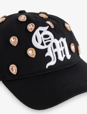 GODMADE Gemstone Adjustable Cotton Cap detail 2