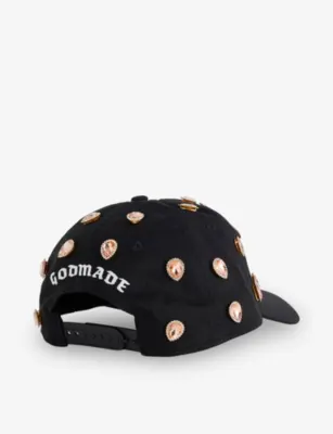 GODMADE Gemstone Adjustable Cotton Cap detail 3