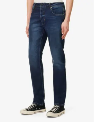 NEUW Lou Slim-Fit Stretch Denim-Blend Jeans - 32/34 in Sunday Organic Mid Blue, additional product view 3