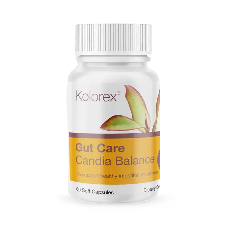 Kolorex Gut Care Candida Balance Soft Capsules 60