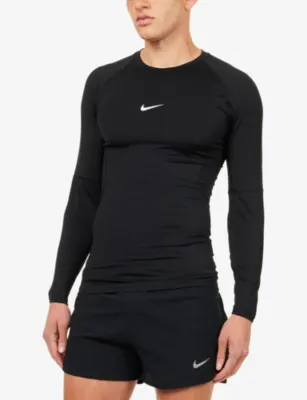 NIKE Pro Dri-FIT Tight Long-Sleeve Fitness Top detail 3