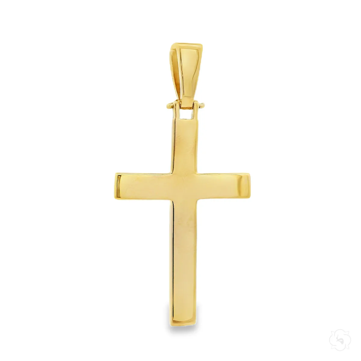 RINA - For Him FACTORY 14K Gold Solid Cross Pendant 66193 in Rose Gold – Pendant