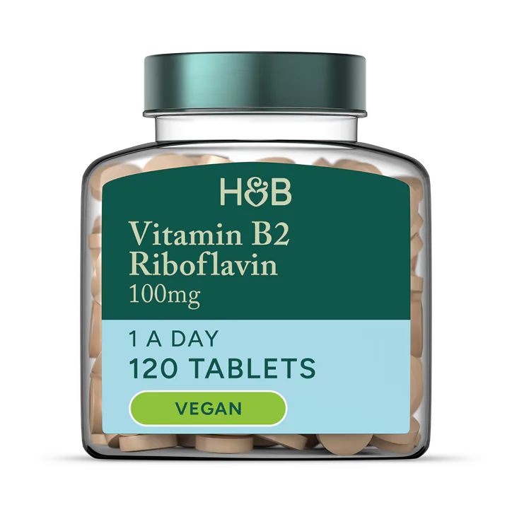 For Him Vitamin B2 + Riboflavin 100mg 120 Tablets