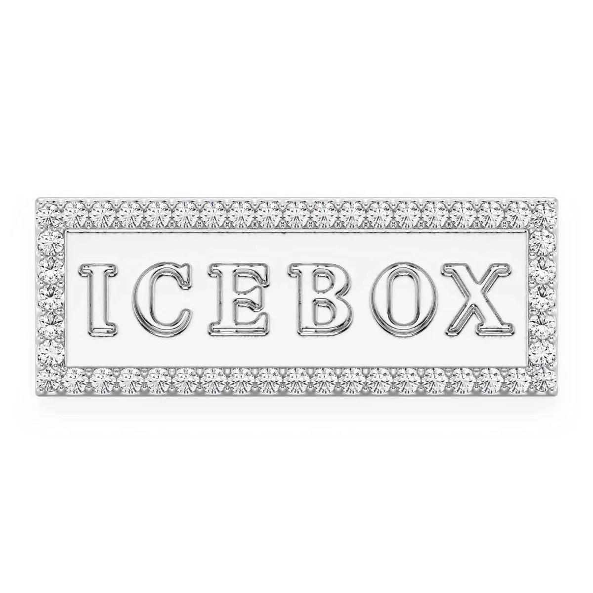 For Him Logo Diamond Ring in White Gold / Natural Diamond – Ring