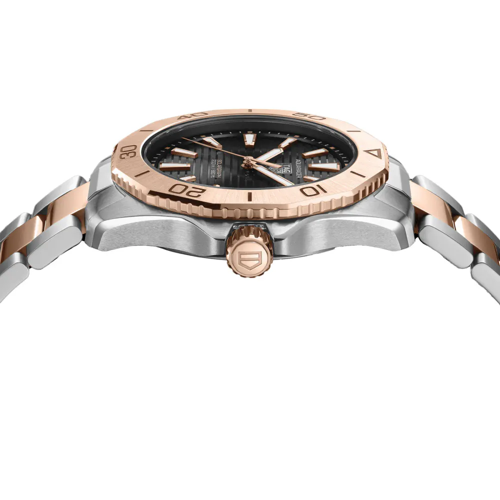TAG Heuer Aquaracer Professional 200 Solargraph 40mm Mens Watch in Black, additional product view 3