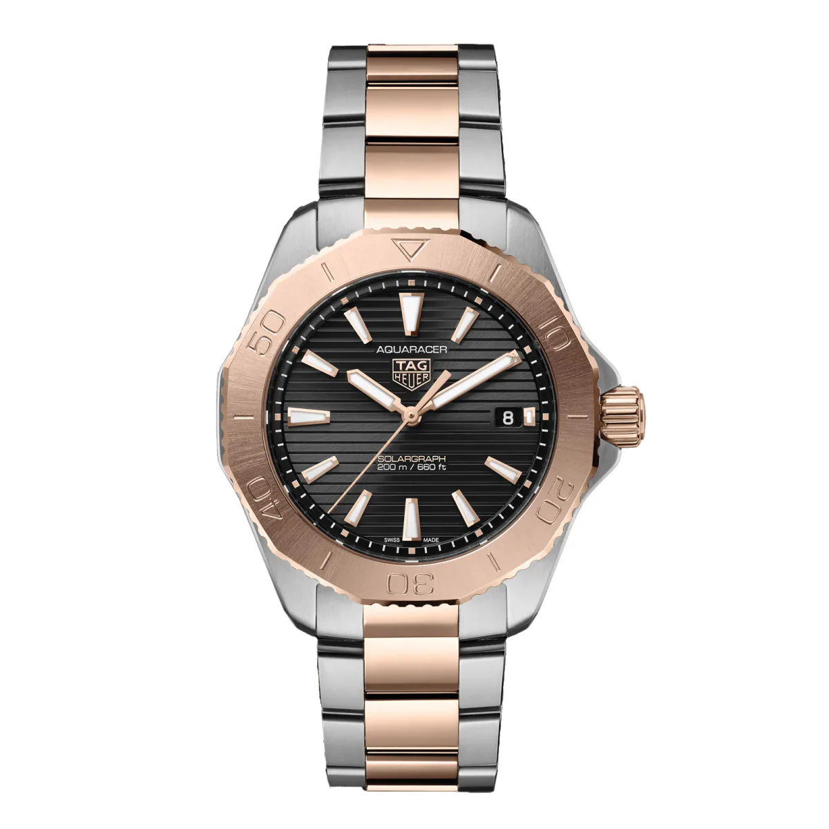 TAG Heuer Aquaracer Professional 200 Solargraph 40mm Mens Watch