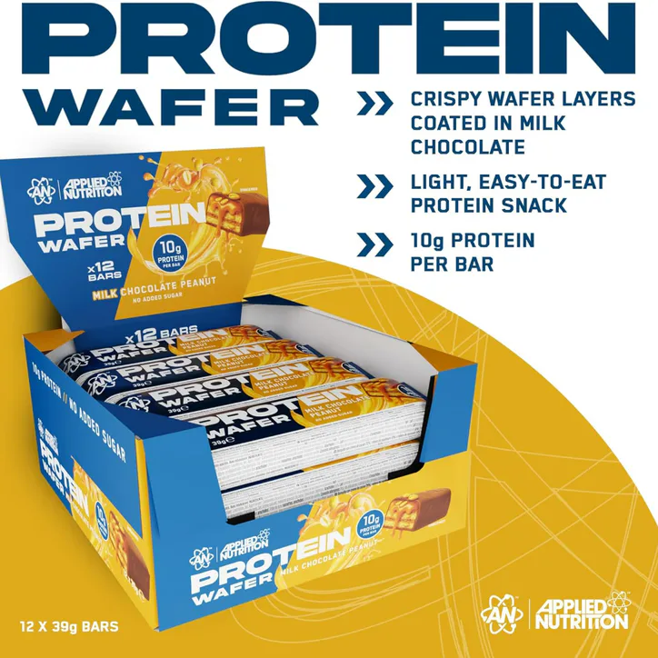 Applied Nutrition Protein Wafer Milk Chocolate Peanut 39 g detail 3