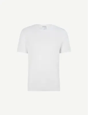 HANRO Cotton Sporty cotton-jersey T-shirt