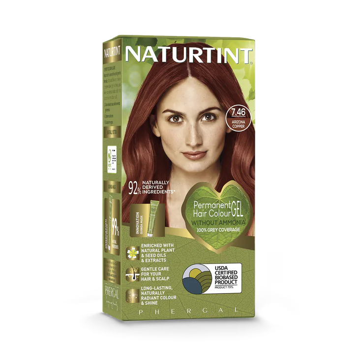 Naturtint Permanent Hair Colour 7.46 (Arizona Copper) – Beauty > Hair Care > Hair Colouring > Permanent Hair Colour