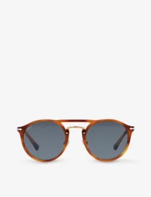 PERSOL PO3264S phantos-frame acetate sunglasses