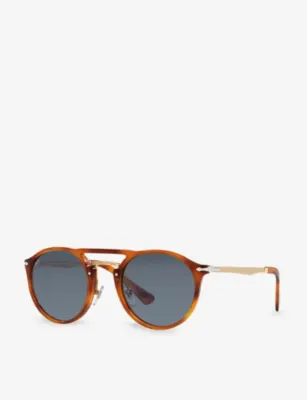 PERSOL PO3264S phantos-frame acetate sunglasses detail 2