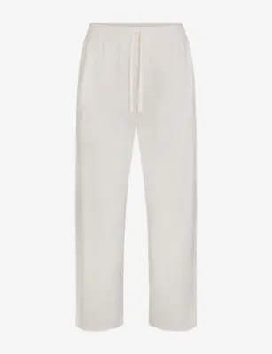 SKIMS Lounge Straight-Leg Relaxed Jersey Trousers
