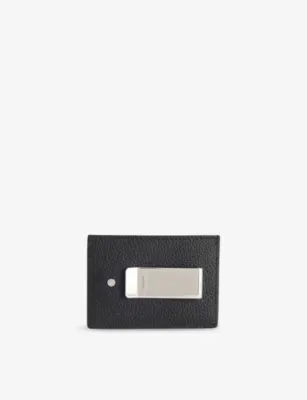 TOM FORD Logo Clip Leather Card Holder detail 3