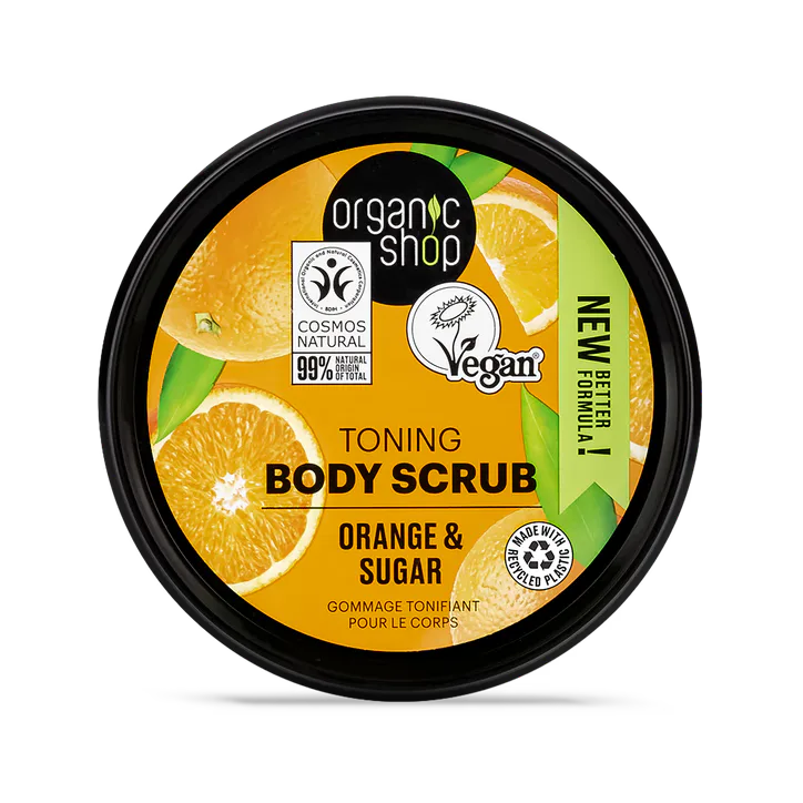 Organic Shop Toning Body Scrub Orange & Sugar 250ml detail 2