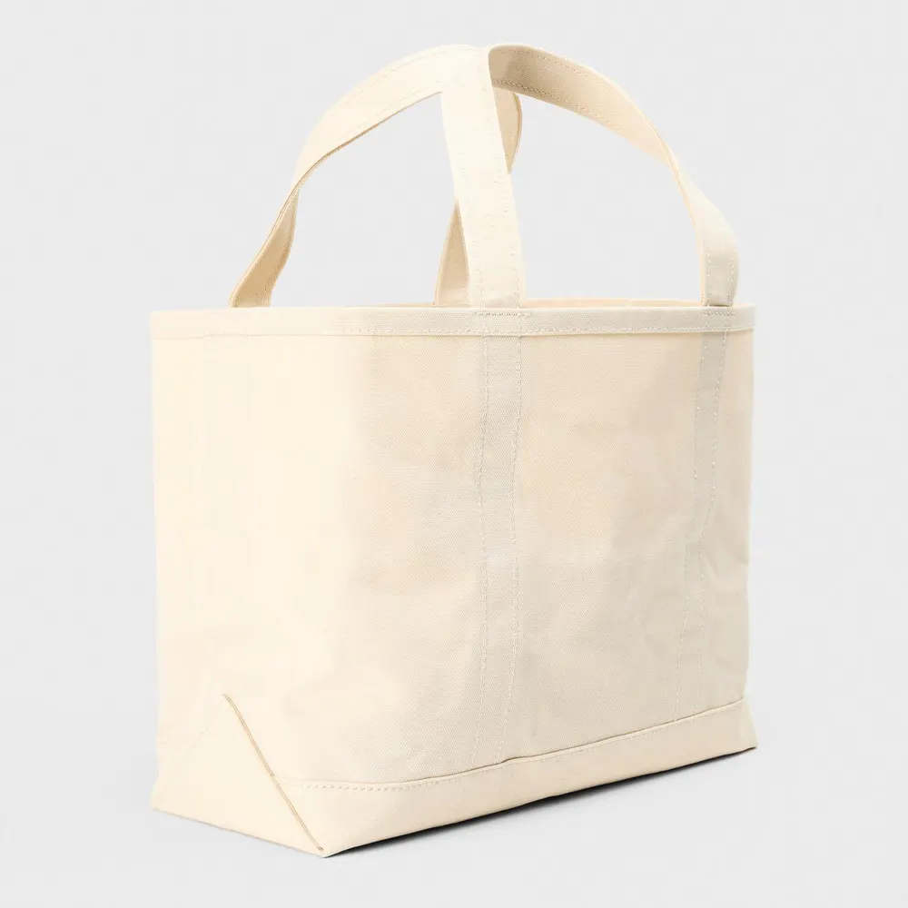 Comme des Garcons Wallet Beatles Tote Bag in Cream, additional product view 2