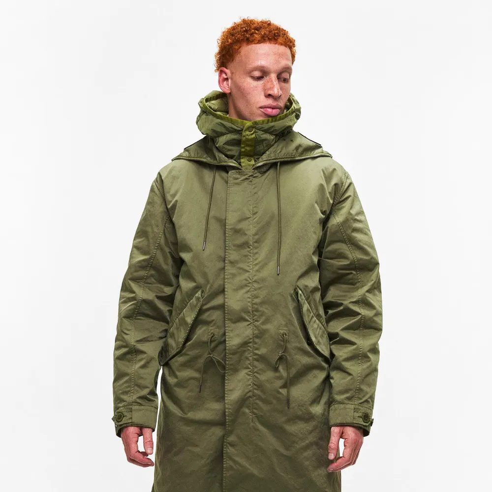CP Company Men's Explorer Hooded Long Sleeve Parka detail 3