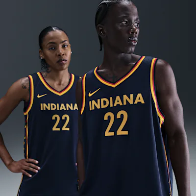 Nike Caitlin Clark Indiana Fever Explorer Edition Nike Dri-FIT WNBA Victory Jersey - College Navy