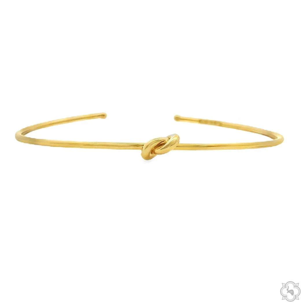 JALGAS - ROYAL CHAIN GROUP Knot Bangle Bracelet 70595