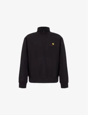 CARHARTT WIP High-neck brand-embroidered cotton-blend sweatshirt