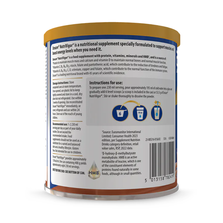 Abbott Ensure NutriVigor Powder Chocolate 400 g, additional product view 3