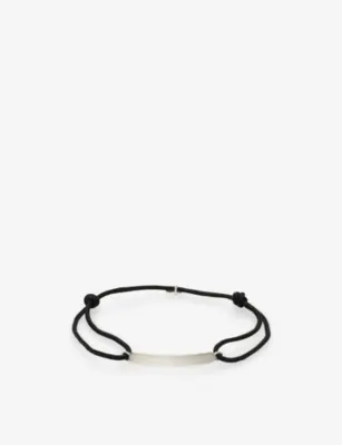 THOMAS SABO Little Secret Classic Sterling-Silver and Woven Bracelet
