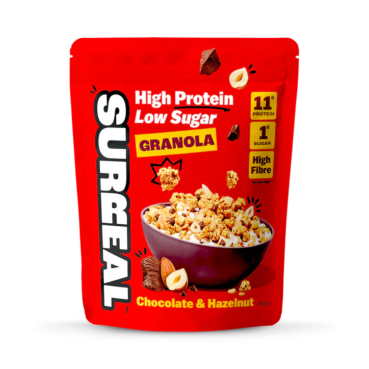 Surreal High Protein Granola Chocolate & Hazelnut 300g