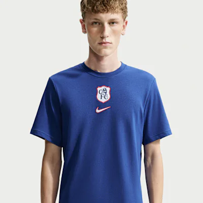 Nike Chelsea F.C. Primary Third Men's Nike Dri-FIT Football Top - Rush Blue/Global Red/White