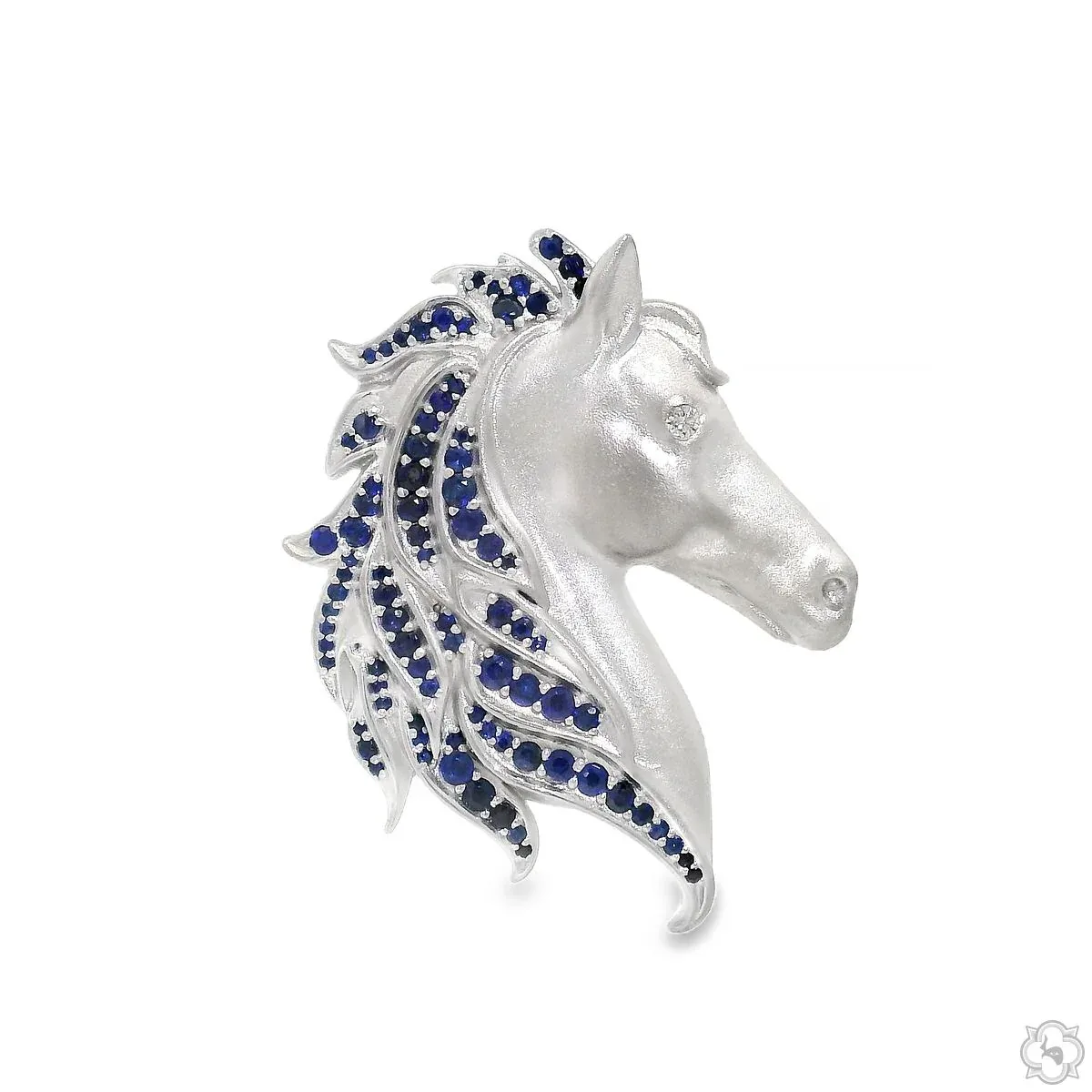 MARYAM - For Him SILVER Midnight Stallion Pendant 70650 – Pendant