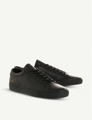 COMMON PROJECTS Achilles low-top trainers - 6 in BLACK, additional product view 2