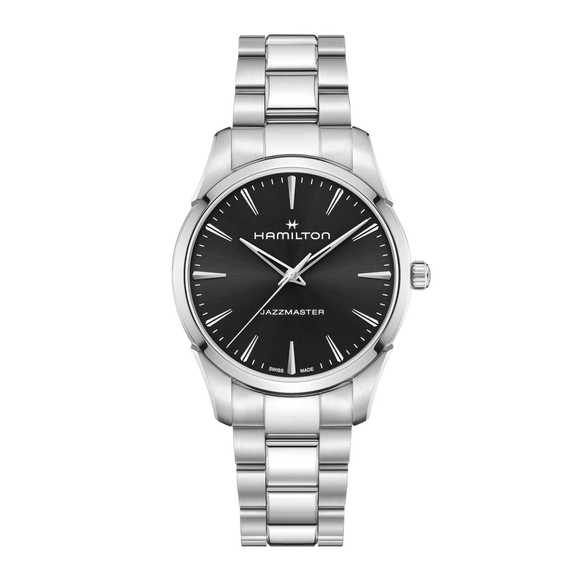 Hamilton Jazzmaster Quartz 40mm Mens Watch Black